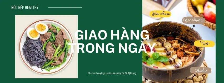 Góc bếp healthy