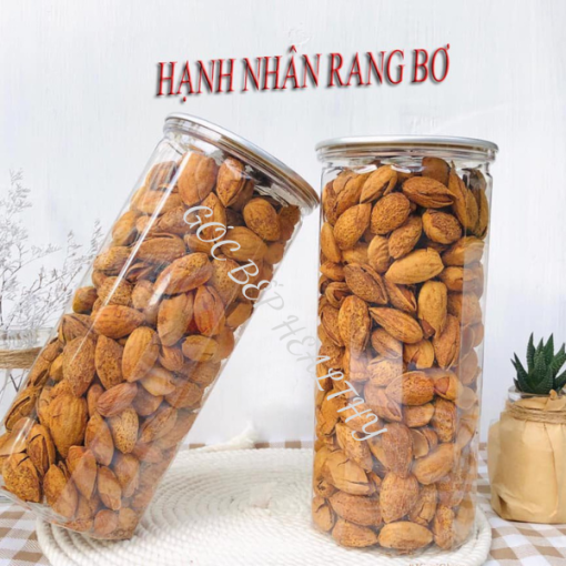 hạt hạnh nhân rang bơ