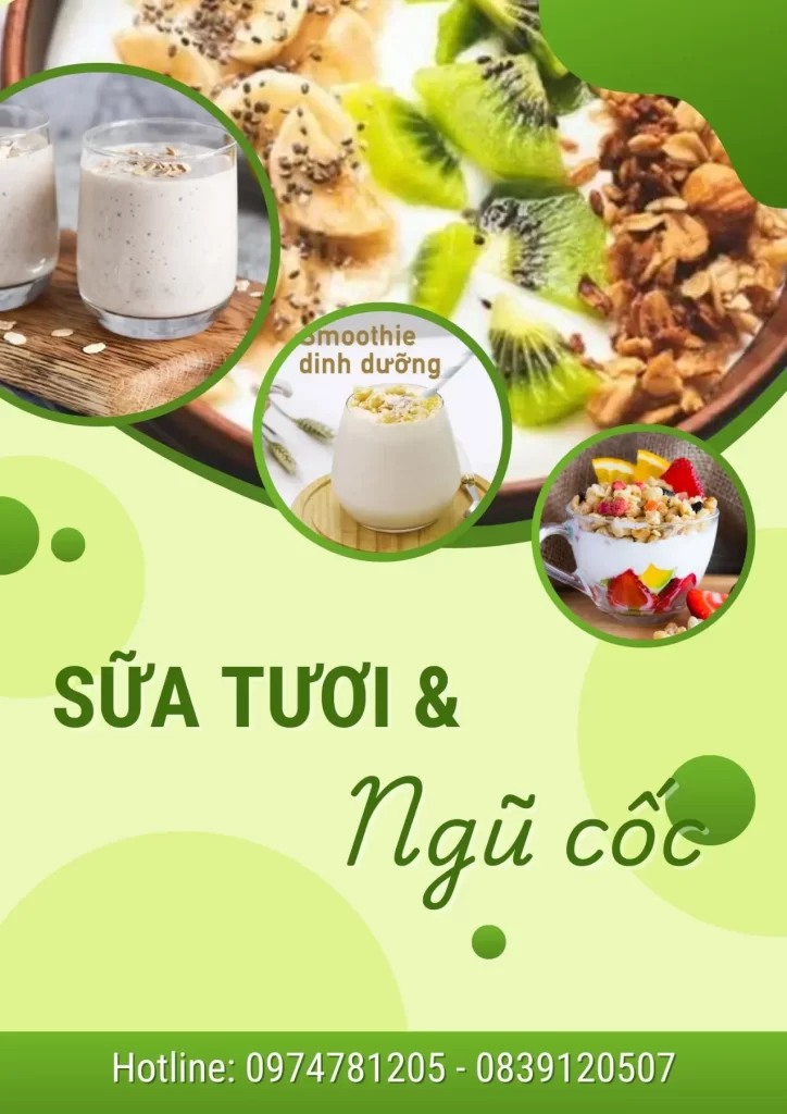Sữa tươi và ngũ cốc