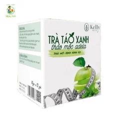 Trà táo xanh giảm cân Adela hộp 12 gói