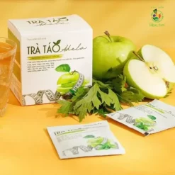 Trà táo xanh giảm cân Adela hộp 12 gói