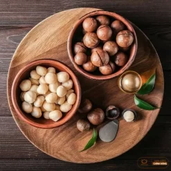 hạt macca sấy nứt vỏ