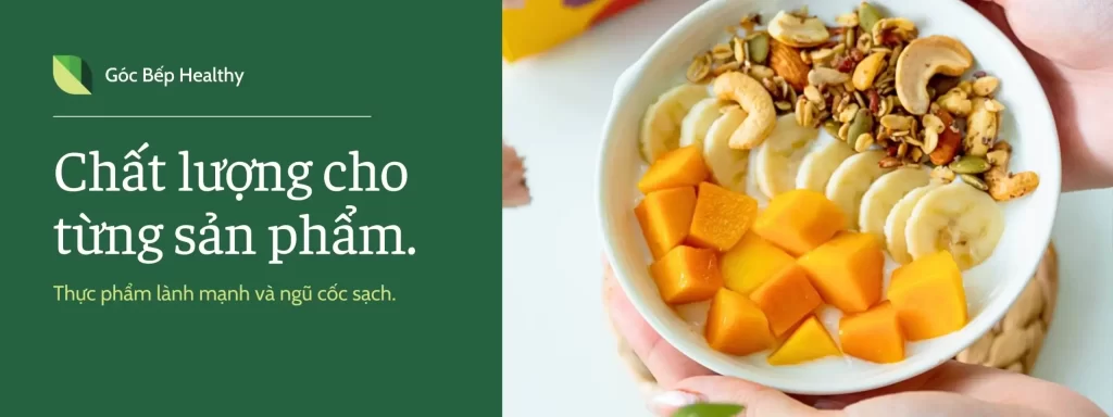 Góc bếp healthy