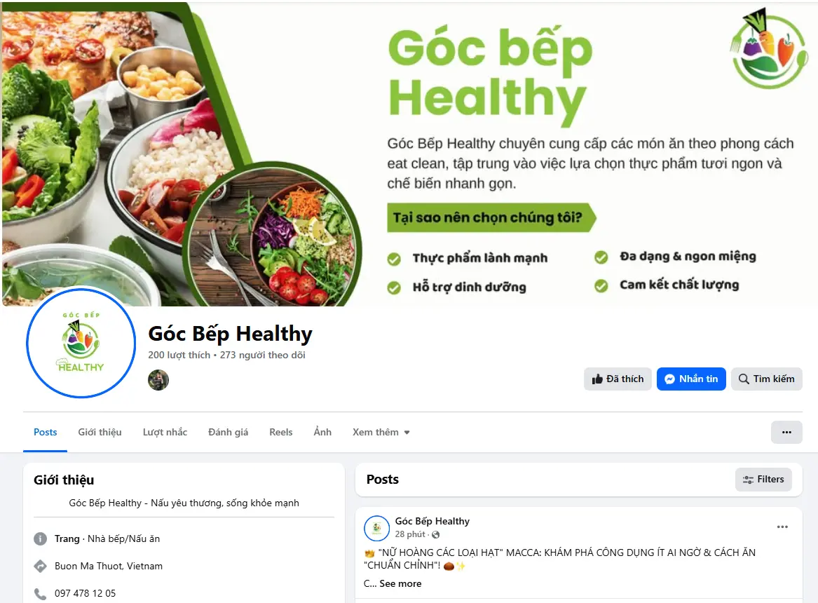 Góc Bếp Healthy