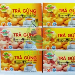 Trà Gừng Hòa Tan Hộp 200g 20 Gói - Instant Ginger Tea