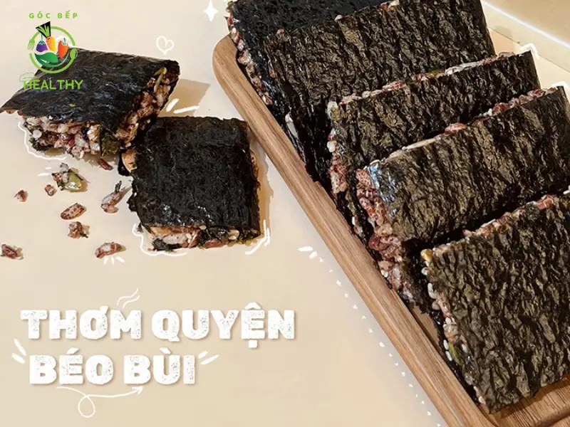 Bánh Gạo Lứt Ngũ Cốc Rong Biển